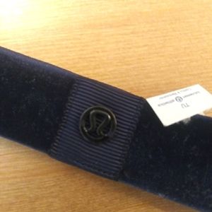 Lululemon Headband Navy Velvet